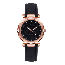 Load image into Gallery viewer, Womens watches Ladies fashion Colorful Ultra-thin leather rhinestone analog quartz watch Female Belt Watch YE1