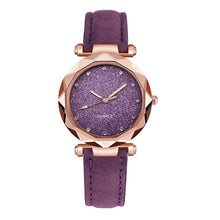 Load image into Gallery viewer, Womens watches Ladies fashion Colorful Ultra-thin leather rhinestone analog quartz watch Female Belt Watch YE1